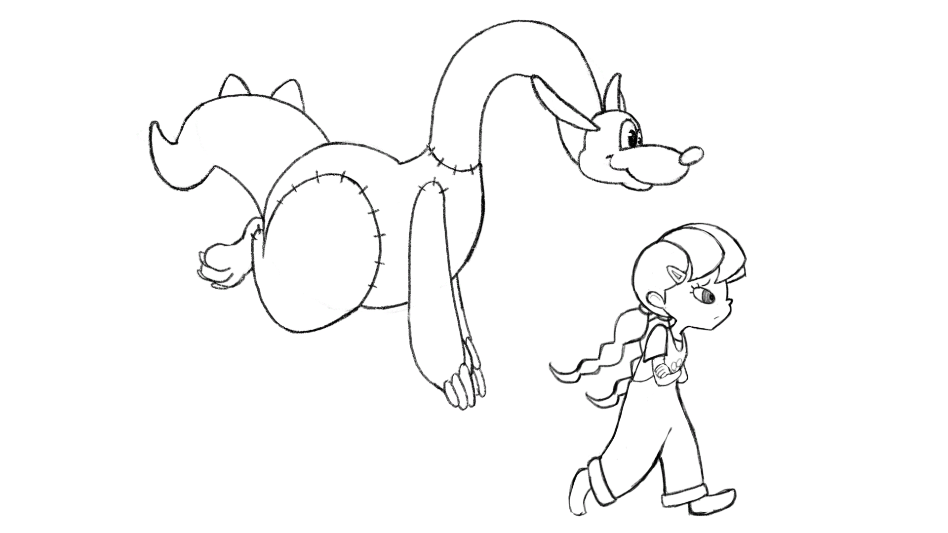 Minda &amp; Her Monsters — Animation Concept